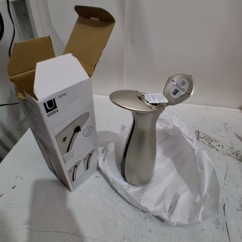 UMBRA OTTO AUTOMATIC SOAP DISPENSER - 8.5OZ - NICKEL image 3