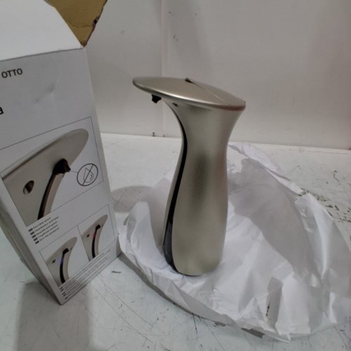 UMBRA OTTO AUTOMATIC SOAP DISPENSER - 8.5OZ - NICKEL image 4