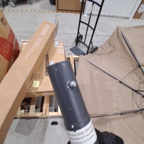 COSTWAY 3-TIER VENTED PATIO UMBRELLA WITH PUSH BUTTON TILT, 10FT - TAN (MODEL: NP12191TN) image 4