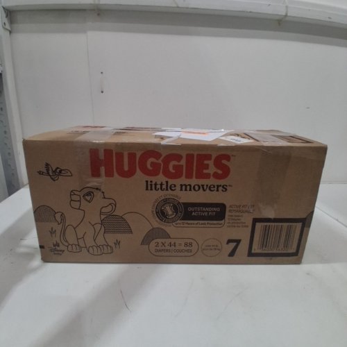 88PK HUGGIES LITTLE MOVERS DIAPERS - SIZE 7 - DISNEY MICKEY MOUSE image 3