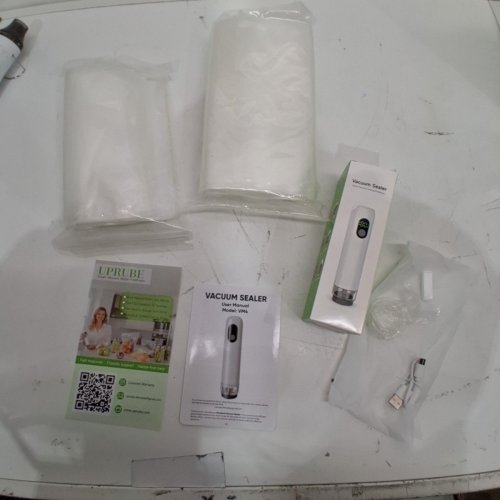 UPRUBE HANDHELD PORTABLE VACUUM SEALER - WHITE (MODEL: VM4) image 3