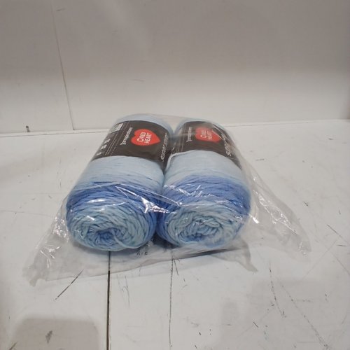 2PK RED HEART SUPER SAVER OMBRE YARN - 10Z/283G - 482YARD - LIGHT BLUE image 4