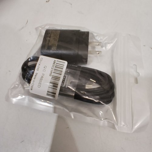 USB-C TO USB-C WALL CHARGER BLOCK CABLE - 5FT - BLACK image 3