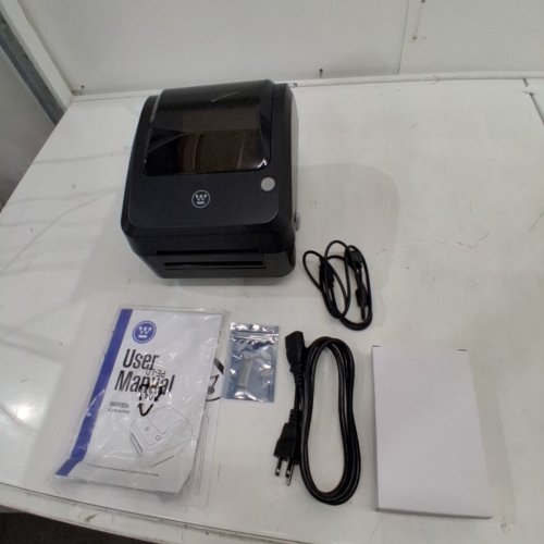 WESTINGHOUSE DIRECT THERMAL DESKTOP LABEL PRINTER - 4" X 6" LABELS - BLACK - (MODEL: WHTP203E) image 3