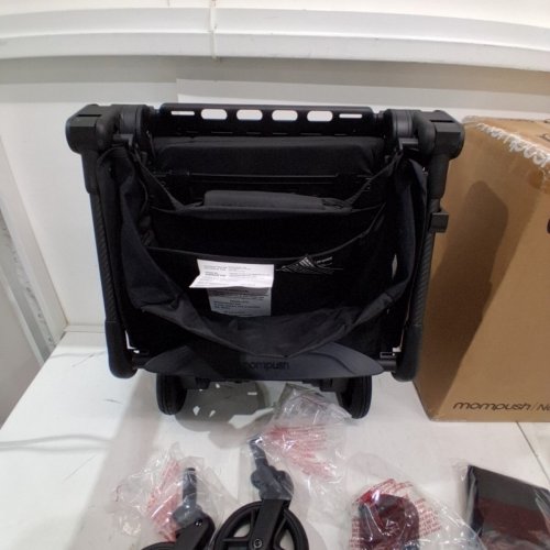MOMPUSH NEXIS ULTRA-LIGHTWEIGHT ONE-SECOND AUTO-FOLD BABY STROLLER - 50LBS MAX - BLACK (MODEL: T523M) image 2