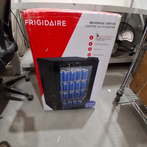 FRIGIDAIRE GLASS DOOR BEVERAGE CENTER REFRIGERATOR - 2.4 CU.FT, 89 CAN CAPACITY - BLACK - (MODEL: EFMIS2440-6COM) image 9