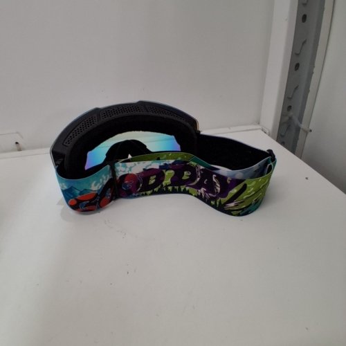 GOOD DAY OPTICS VALORIE SNOW GOGGLES - GASOLINA LENS - GREEN PEAKS STRAP image 5
