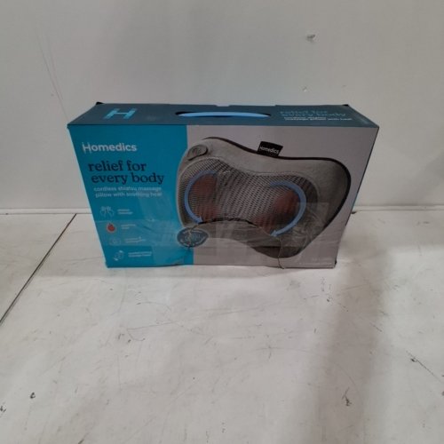 HOMEDICS CORDLESS SHIATSU ALL-BODY SHIATSU MASSAGE PILLOW - BLACK (MODEL: SP-115HJA) image 5