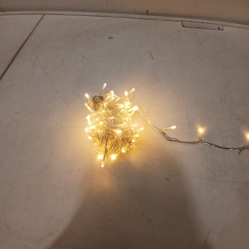 100 LED JMEXSUSS CHRISTMAS LIGHTS - 43FT - WARM WHITE /BLUE image 2