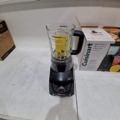 CUISINART GLASS JAR BLENDER - 48OZ - BLACK (STYLE: HURRICANE) image 3