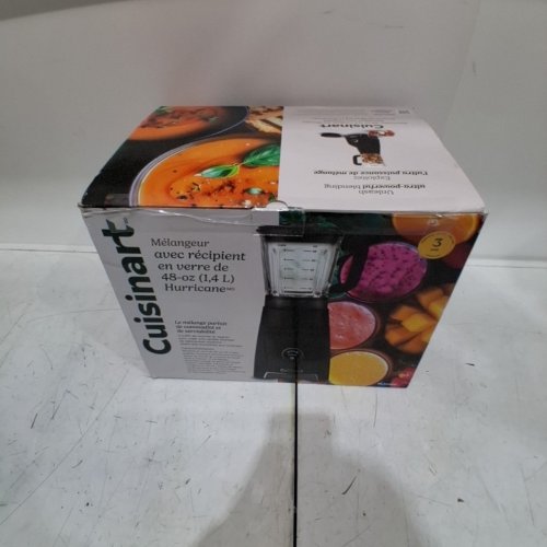 CUISINART GLASS JAR BLENDER - 48OZ - BLACK (STYLE: HURRICANE) image 5