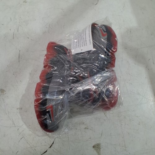 BOY'S ATHLETIC WORKS LIGHT UP SNEAKER VELCRO SHOES - 11 - GRAY BLACK RED (STYLE: 76FURIOBY24) image 5