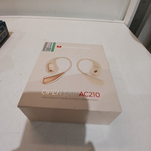 MONSTER OPEN EAR HEADPHONES BLUETOOTH 5.4 EARPHONES STEREO SOUND WIRELESS HEADPHONES 30 HOURS PLAYBACK - WHITE (MODEL: AC210) image 5