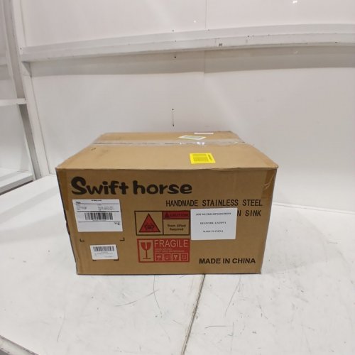 SWIFT HORSE UNDERMOUNT BAR SINK - 13" X 15" - BLACK (MODEL: SH101SBG-1) image 4