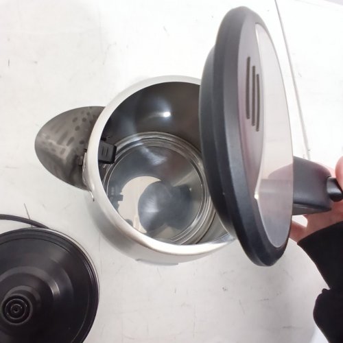 HAMILTON BEACH STAINLESS STEEL KETTLE - 1L - (MODEL: 40852C) image 4
