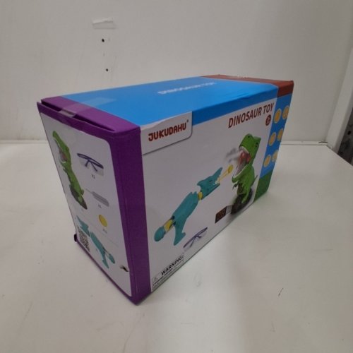 JUKUDAHU MOVEABLE DINOSAUR SHOOTING TOY - GREEN / BLUE image 2