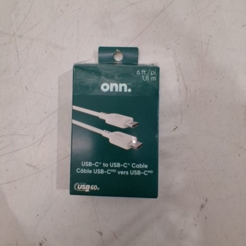 ONN. USB-A TO USB-C CABLE - 6FT - WHITE image 3
