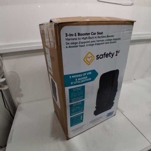 SAFETY 1ST 3-IN-1 HARNESS BOOSTER CAR SEAT - 100LB MAX - BLACK (MODEL: 22276CHHR) image 6