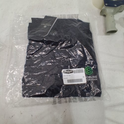 MEN'S STORMTECH CUSTOM 'SHORLINE CONSTRUCTION' T-SHIRT - EXTRA LARGE - BLACK image 2