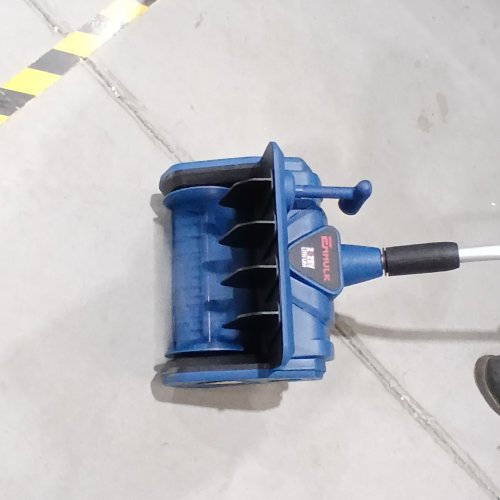 ENHULK CORDLESS ELECTRIC SNOW SHOVEL - 40V - 13.2" - BLUE/BLACK (MODEL: ASYSN02) image 2