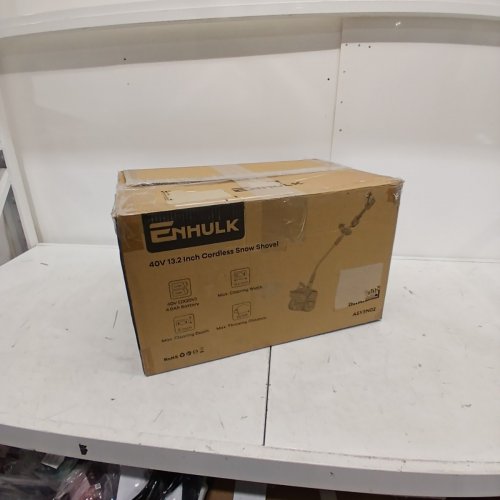 ENHULK CORDLESS ELECTRIC SNOW SHOVEL - 40V - 13.2" - BLUE/BLACK (MODEL: ASYSN02) image 7