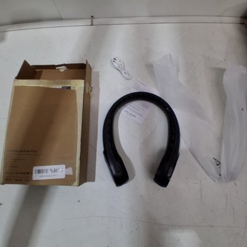 CORDLESS PORTABLE NECK FAN - BLACK image 4