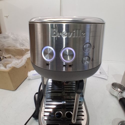 BREVILLE THE BAMBINO COMPACT ESPRESSO MAKER - STAINLESS STEEL (MODEL: BES450BSS) image 2