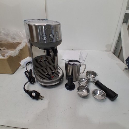 BREVILLE THE BAMBINO COMPACT ESPRESSO MAKER - STAINLESS STEEL (MODEL: BES450BSS) image 3