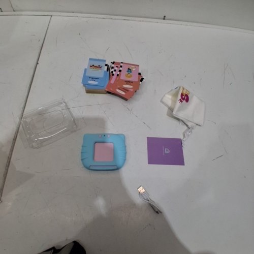 112PC HAPPY WORLD EARLY EDUCATION TALKING FLASH CARD DEVICE TOY - BLUE (MODEL: CA001) image 3