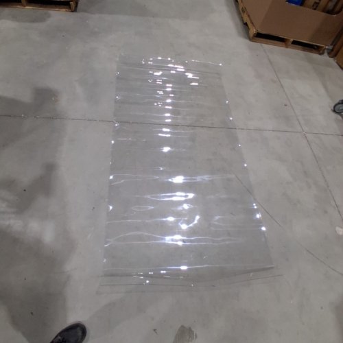 CLEAR TABLE PROTECTOR - 40" X 80" - CLEAR (MODEL: PVC-20) image 2