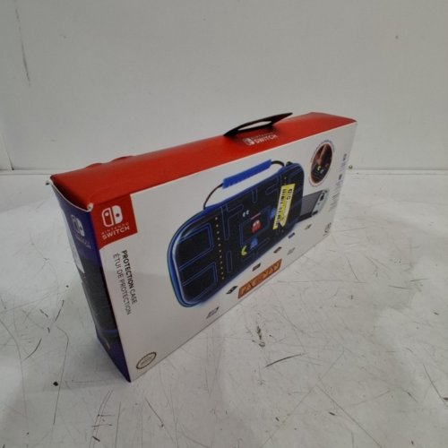 POWERA PAC-MAN RETRO ARCADE PROTECTION CASE FOR NINTENDO SWITCH / SWITCH LITE / SWITCH OLED - BLACK/BLUE/YELLOW image 2