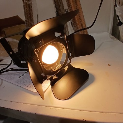 XIHOME TRIPOD FLOOR LAMP - 110 V-130 V, E26 MAX 60W - BLACK (MODEL: XHWFLTH-US) image 2