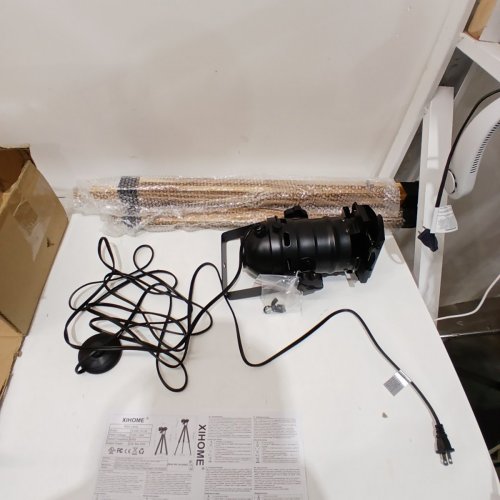 XIHOME TRIPOD FLOOR LAMP - 110 V-130 V, E26 MAX 60W - BLACK (MODEL: XHWFLTH-US) image 4