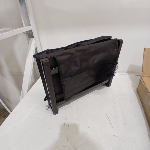 SPORT BEATS STADIUM SEAT FOR BLEACHERS, BENCHES WITH BACK SUPPORT AND CUPHOLDER - 16" X 11" X 17" - BLACK image 3