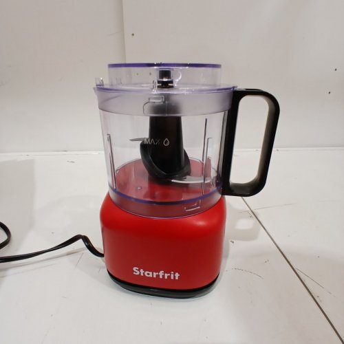 STARFRIT ELECTRIC FOOD CHOPPER - 3.5 CUP - RED - (MODEL: 024235) image 3