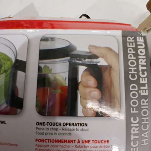 STARFRIT ELECTRIC FOOD CHOPPER - 3.5 CUP - RED - (MODEL: 024235) image 5