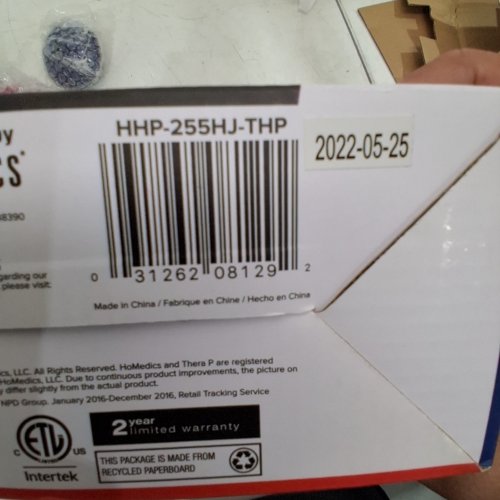 HOMEDICS HOT & COLD HANDHELD MASSAGER (MODEL: HHP-255HJ-THP) image 2