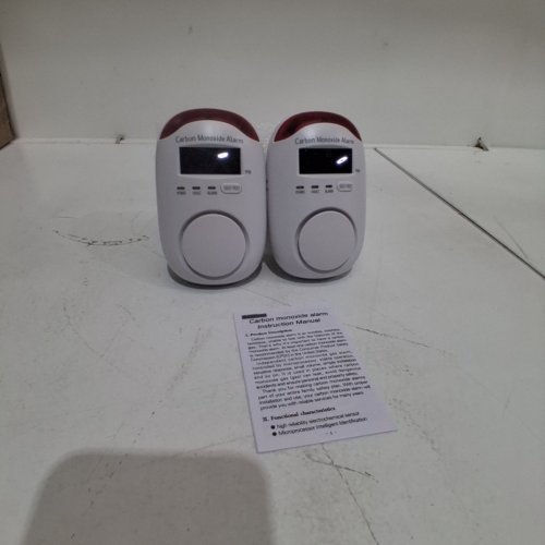 2PK HEMBISEN DIGITAL DISPLAY PLUG IN CARBON MONOXIDE DETECTORS - WHITE (MODEL: WA996) image 3