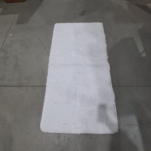 NORDIC STYLE NON-SLIP FLUFFY SOFT AREA RUNNER RUG - 32" X 64" - WHITE image 2