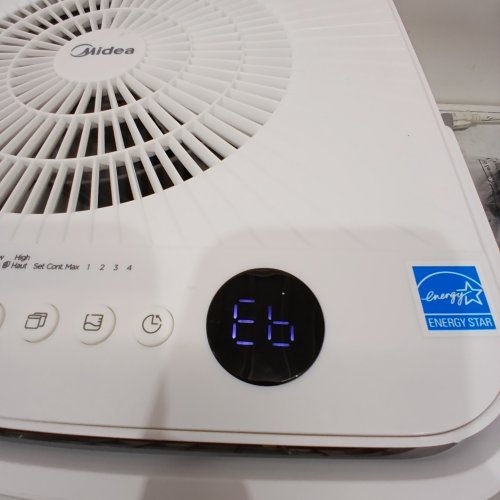MIDEA CUBE 50 PINT SMART WIFI DEHUMIDIFIER - 4,500 SQ. FT - WHITE (MODEL: MAD50S1QWT-A) image 2