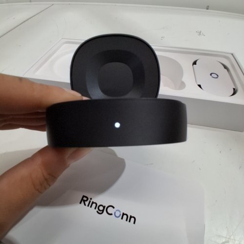 UNISEX RINGCONN GEN 2 SMART RING WITH SLEEP APNEA MONITORING, STRESS, HEART RATE & WOMEN'S HEALTH TRACKER - ANDROID & IOS COMPATIBLE - SIZE 10 - FUTURE SILVER (MODEL: RCA-01) image 2