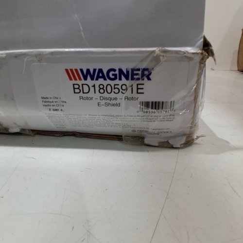 WAGNER BRAKE ROTOR - FITS SELECT HYUNDAI MODELS - SILVER (MODEL: BD180591E) image 3