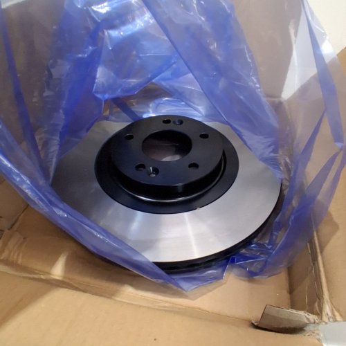 WAGNER BRAKE ROTOR - FITS SELECT HYUNDAI MODELS - SILVER (MODEL: BD180591E) image 4