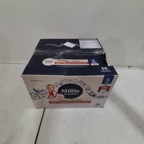 56PK MILLIE MOON LUXURY DELUXE DIAPERS - SIZE 5 image 5