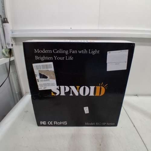 SPNOID CEILING FAN WITH LIGHTS AND REMOTE - 20" - 3000K-6500K - WHITE (MODEL: KC-SP SERIES) image 5