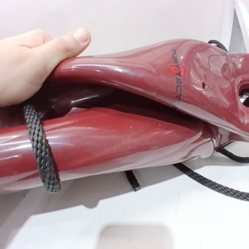 2PK EXTREME MAX PRODUCTS BOAT TECTOR INFLATABLE FENDER - 8.5" X 27" - CRANBERRY RED (M# 3006.7619) image 3