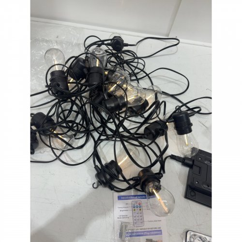 SOLAR OPERATED STRING LIGHTS, WITH REMOTE CONTROL - 10FT image 5