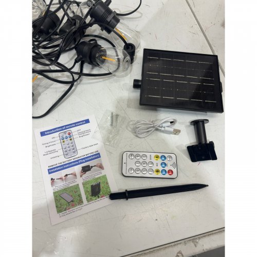SOLAR OPERATED STRING LIGHTS, WITH REMOTE CONTROL - 10FT image 7