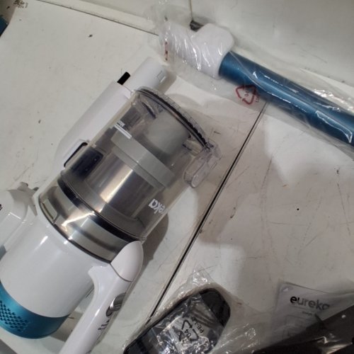 EUREKA 2-IN-1 RAPIDCLEAN PRO LIGHTWEIGHT CORDLESS STICK VACUUM - WHITE/BLUE (MODEL: NEC280TLC) image 4