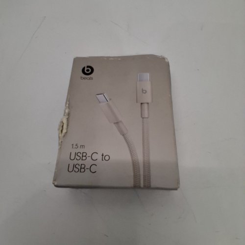 BEATS USB-C TO USB-C BRAIDED CHARGING CABLE - 1.5M - OFF-WHITE image 2